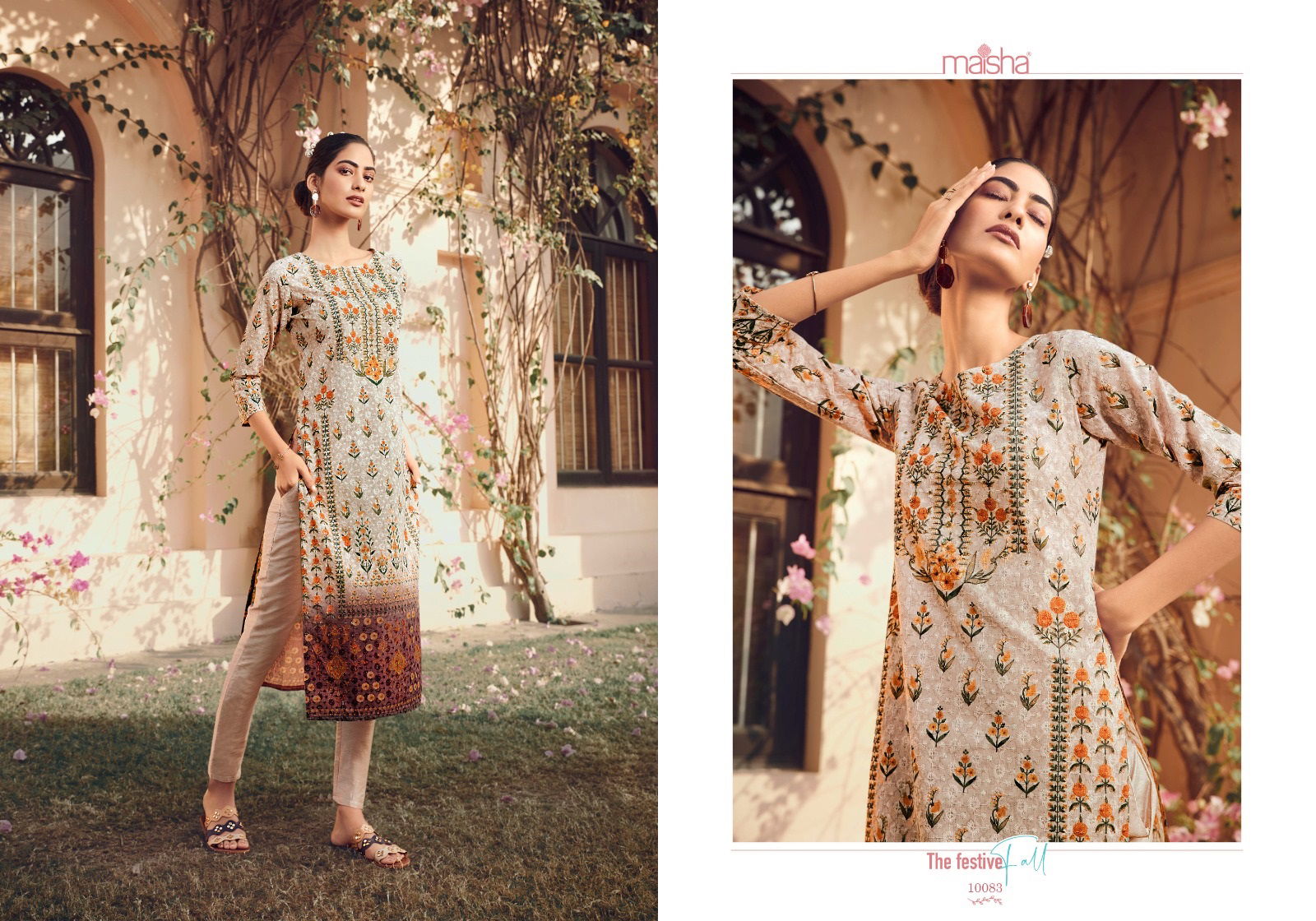 Aakriti By Maisha 10081-10085 Kurti With Bottom Catalog